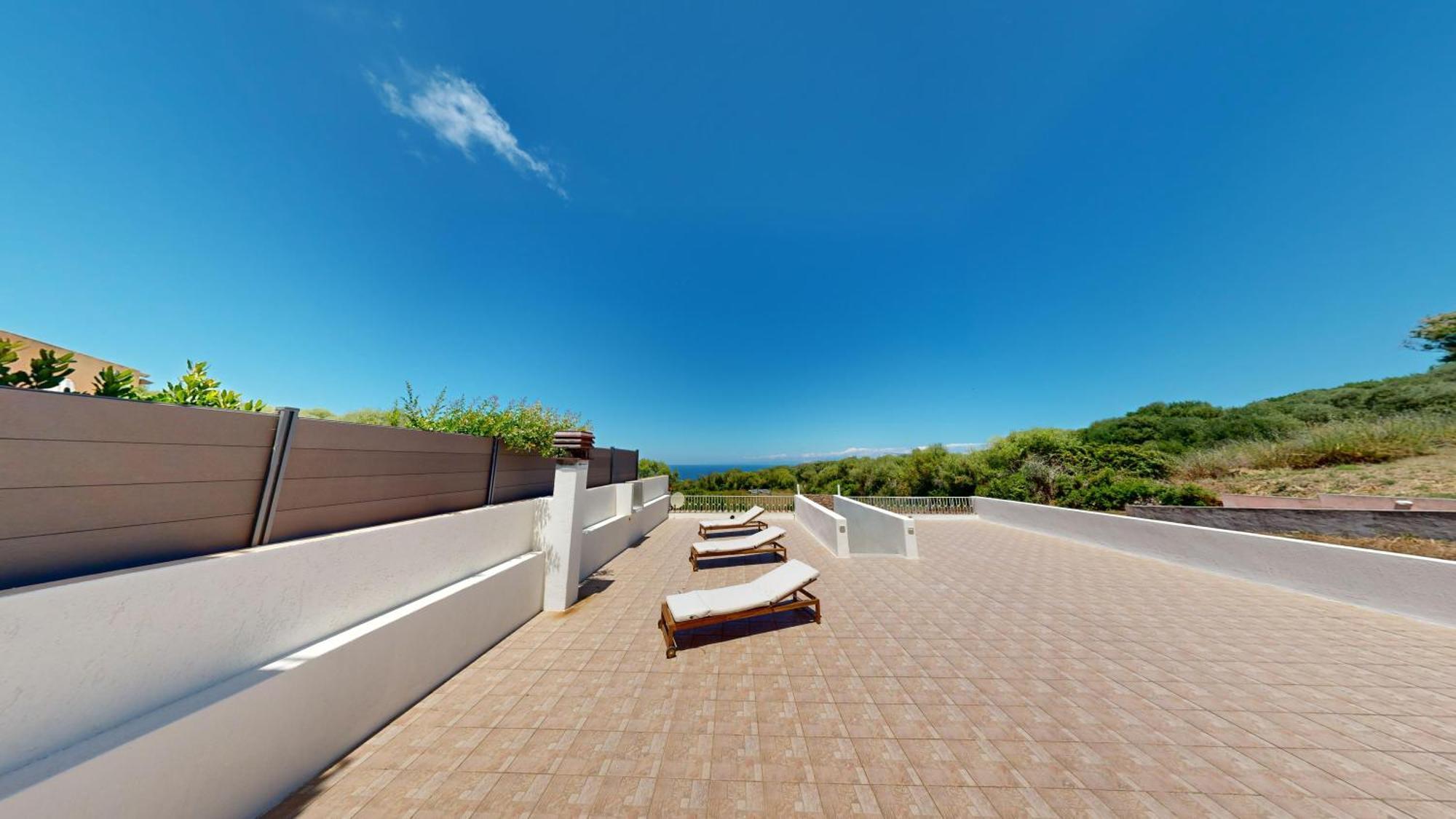 Costa Rossa View Sunset Villa Cascabraga Eksteriør billede